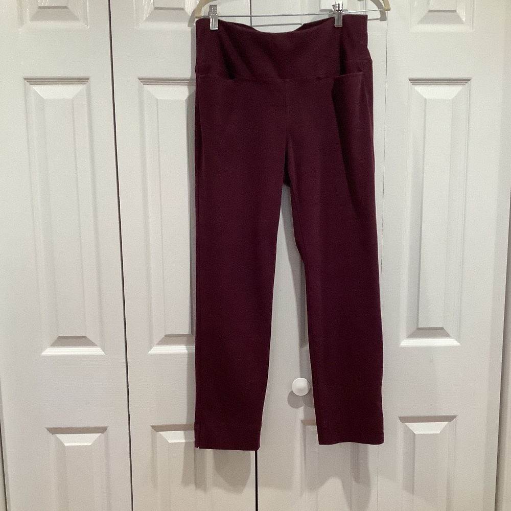 J Jill Smooth fit knit jeans Eggplant color s. M